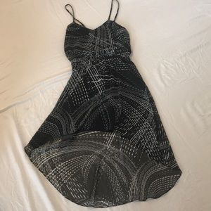 Black and white dress